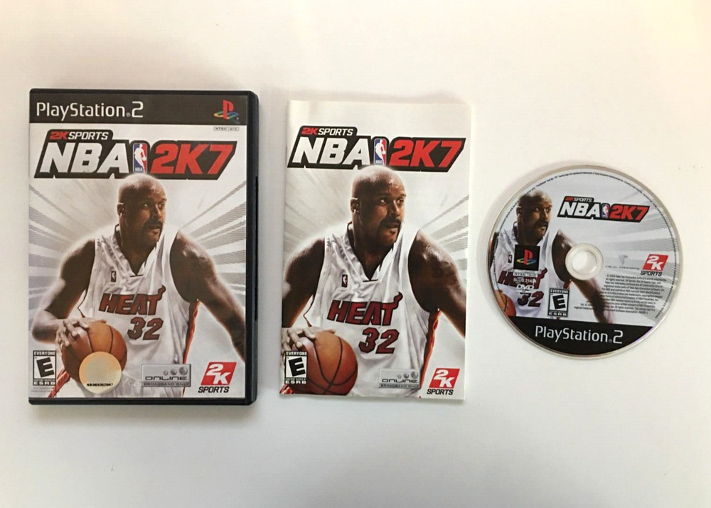 NBA 2K7 For PS2 (Sony PlayStation 2, 2006) 2K Games - CIB Complete - US Seller